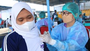 Hari Kedua Serbuan Vaksinasi TNI-AU, Ribuan Peserta Berhasil Melengkapi Vaksin bagi Indonesia Sehat
