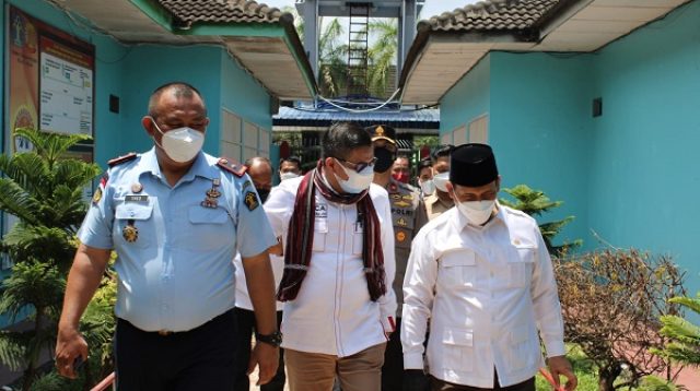 Tinjau Over Kapasitas 350 Persen, Komisi III DPR RI Mengapresiasi Keamanan dan Ketertiban Rutan I Medan