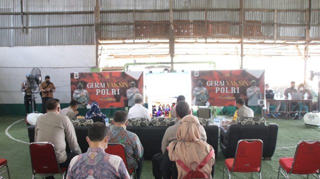 Vaksinasi Serentak Seluruh Indonesia, Kapolda: Terus Gencarkan Akselerasi Vaksinasi