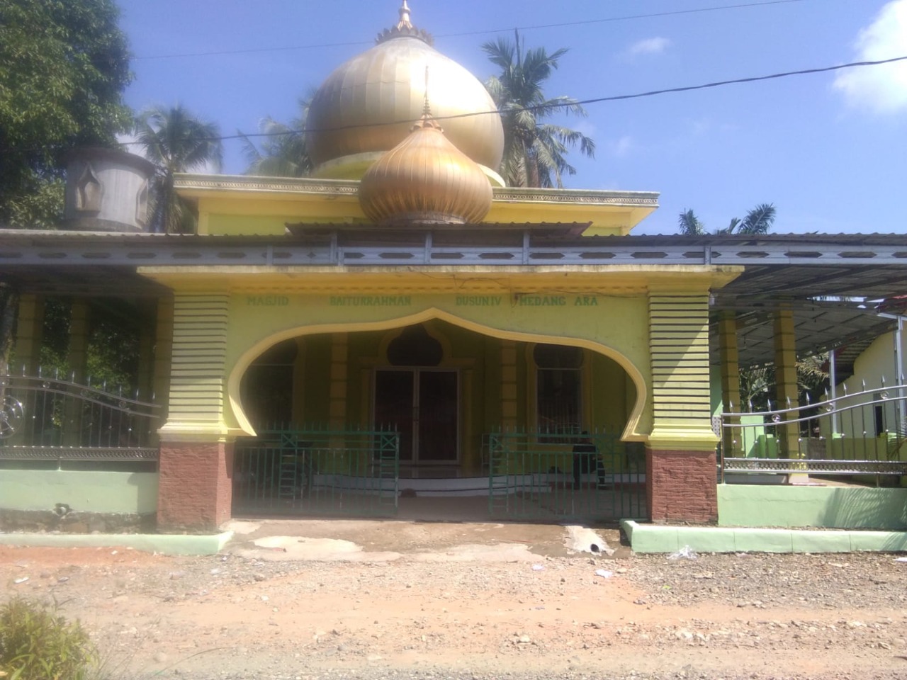 Sasaran Rehab Masjid Raya Baiturrahman Hasilnya 100 %., Rabu (01/06/2022), (Foto: BN/AL)