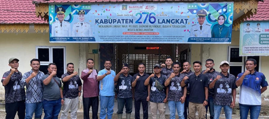 Pengurus Fordisbuni Kabupaten Langkat Beraudiensi Bersama Bapak Camat Wampu