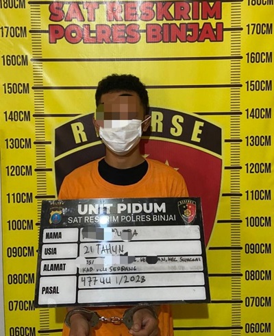 Aksi Pencurian Motor dengan Kunci T Digagalkan, Tim Cobra Satreskrim Polres Binjai Lumpuhkan Pelaku