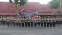 Polres Binjai Memperingati Hari Juang Polri di Halaman Mako