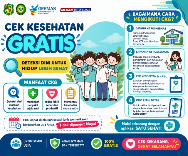 CEK KESEHATAN GRATIS