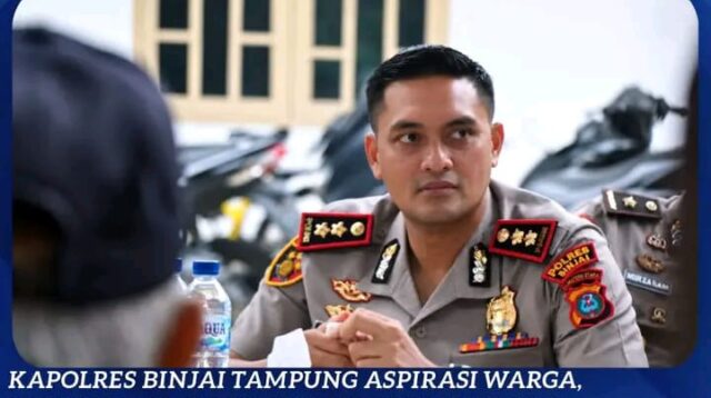 Kapolres Binjai Tampung Aspirasi Warga, Patroli Malam hingga Pemberantasan Narkoba
